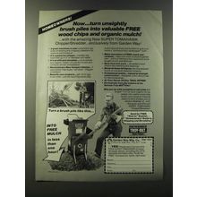 1986 Garden Way Super Tomahawk Chipper/Shredder Ad