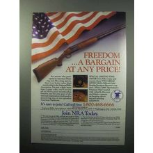 1988 National Rifle Association NRA Ad - Freedom