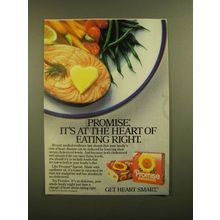 1988 Promise Spread Ad - It's at the Heart of Eating Right