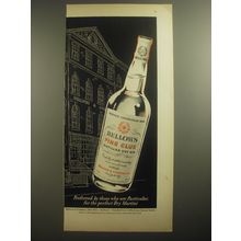 1950 Bellows Fine Club Gin Ad - Preferred by those who are Particular