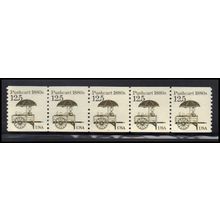 2133 12.5c Pushcart Fine MNH Dry Gum PNC 1/5 X2190