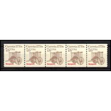 2255 7.6c Carreta Fine MNH Dry Gum PNC 1/5 X2936