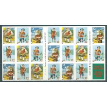 3008-3011a 32c Christmas Very Fine MNH Pane/20 P# V1211 L00338 (5)