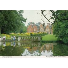 A Guided Tour at Longstowe Hall Cambridge Postcard