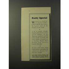1953 Lord Calvert Whiskey Ad - Pretty Special