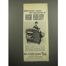 1955 RCA Victor Mark II Model 6HF2 Phonograph Advertisement