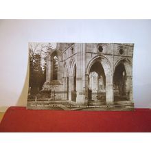 DRYBURGH ABBEY, MELROSE, THE BORDERS unused postcard RP A R Edwards of Selkirk =