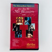 The Metropolitan Opera - Live From the Met Highlights Volume I VHS Video Tape