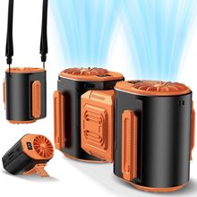 Andwing Portable Waist Fan Rechargeable, Detachable Dual Motors Personal Fans 5