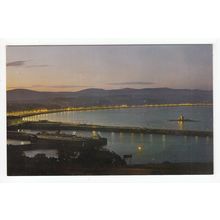 The Bay by Night Douglas Postcard Isle of Man IOM 23160