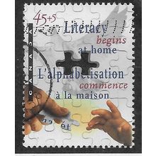 CAN 1996 45c 'LITERACY CAMPAIGN' FINE USED (EBID71-371)