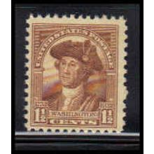 706 1 1/2c George Washington Fine MNH Z0671