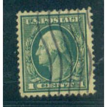 Used 405 1c George Washington Almost Very Fine A08456