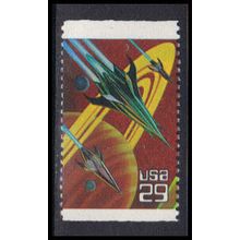 2741 29c Winged Spaceship Very Fine MDG BPS KA9818