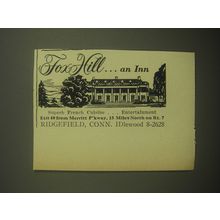 1959 Fox Hill Inn Advertisement