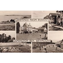 Pontins Osmington Bay Golf Weymouth Dorset RPC Postcard