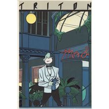 Triton Daniel Torres Spanish Spain Comic Magazine Postcard