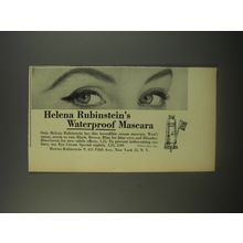 1956 Helena Rubinstein Waterproof Mascara Advertisement
