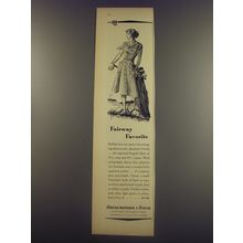 1956 Abercrombie & Fitch Golf Dress Ad - Fairway Favorite