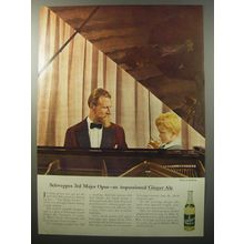 1955 Schweppes Ginger Ale Ad - Schweppes 3rd major opus