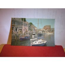 THE HARBOUR, PADSTOW, CORNWALL used postcard by Jarrold =
