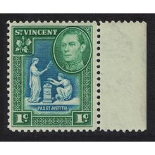 St. Vincent 'Pax et Justitia' Value in cents 1c 1949 MNH SG#164