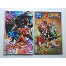 2025 DC Comics Sonic the Hedgehog Cover A & Serg Acuna Variant #3