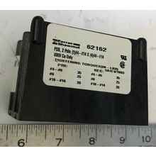 NEW FERRAZ SHAWMUT 62162 MINI POWER DISTRIBUTION BLOCK 2POLE 600V,EM