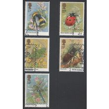LOT#426 – GB QEII 1985, “INSECTS” STAMP SET, FINE USED ex FDI