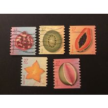 ICOLLECTZONE US 4258-62 VF used. Attractive with light cancel