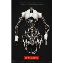 Ex Machina (2015)_2 Movie Film Poster Canvas iconic design