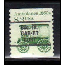 2128a 8.3c Ambulance Fine MNH Dry Gum CNS 1 Gap RS PA5871