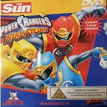 Power Rangers DVD Promo The Sun Fox Kids Childrens Kids Wild Force Rare