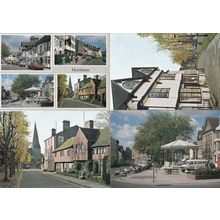 Horsham Carfax Museum Causeway 4x Postcard s