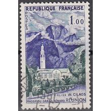 France 1960 Michel 1289 O Cote (2008) 0.25 € Eglise de Cilaos La Réunion