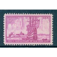 1027 3c N.Y. City Fine MNH MA0119