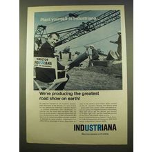 1963 Indiana Department of Commerce Ad - Road Show