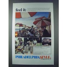 1981 Philadelphia Pennsylvania Tourism Ad - Feel It