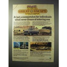 1986 GMC Safari Van Ad - Never Dream of Entering