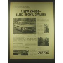 1965 Vauxhall VX4/90 Ad - A new VX4/90 - sleek, roomy, civilised