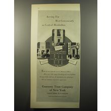 1950 Guaranty Trust Company of New York Ad - Serving you most conveniently