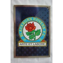 2010/11 Topps Match Attax Trading Card R4, club logo Blackburn Rovers
