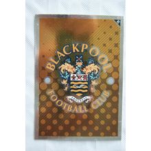 2010/11 Topps Match Attax Trading Card R5 club logo Blackpool