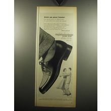 1957 Johnsonian Guide-Step Shoes Ad - Kick up your heels