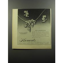 1956 Krementz Jewelry Ad - Gift inspiration