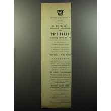 1956 Pipe Dream Musical Play Ad - Richard Rodgers and Oscar Hammerstein