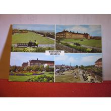 multiview, WINTHORPE, SKEGNESS, LINCOLNSHIRE .. used postcard 1970 pm =