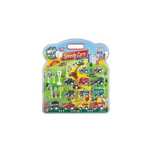 12 Piece Pull Back And Go Toy Cars With Road Signs