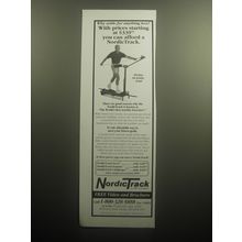 1993 NordicTrack Exercise Machine Ad - Why settle for anything less?