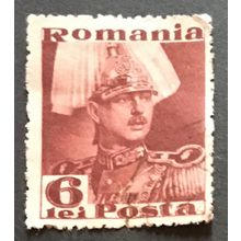 Romania 1934 King Carol II 6l - Used Stamp